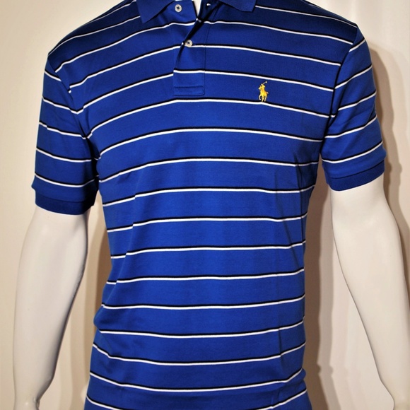 Polo Ralph Lauren striped polo men's shirt size S - Picture 5 of 5